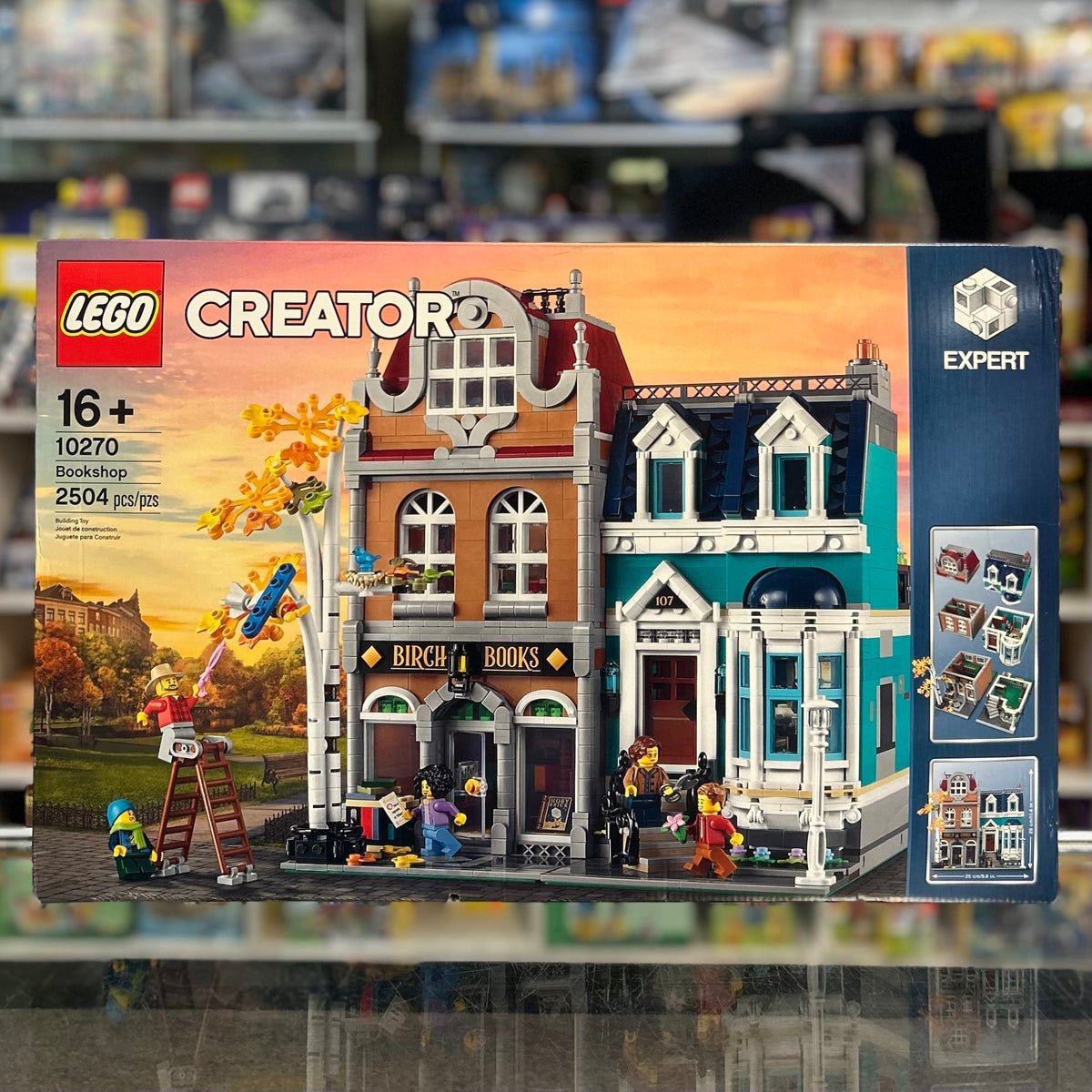 LEGO 10270 Bookshop Modular Building – Brand New & Sealed Collector Set