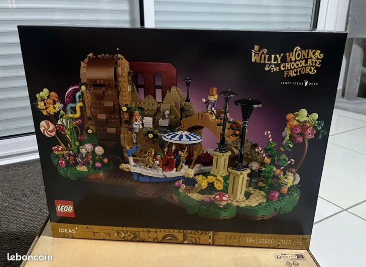LEGO Willy Wonka & the Chocolate Factory – Brand New & Sealed LEGO Ideas Collectible Display Set